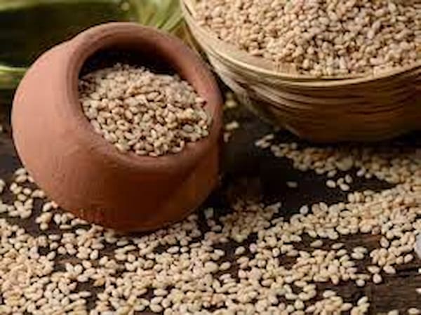 تصویر 2 از قیمت خرید کنجد سفید ایرانی + فروش ویژه